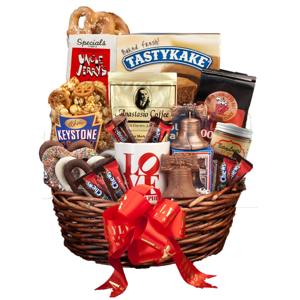 Philly Favorites Basket, Welcome To Philly Gifts: Pennsylvania General Store